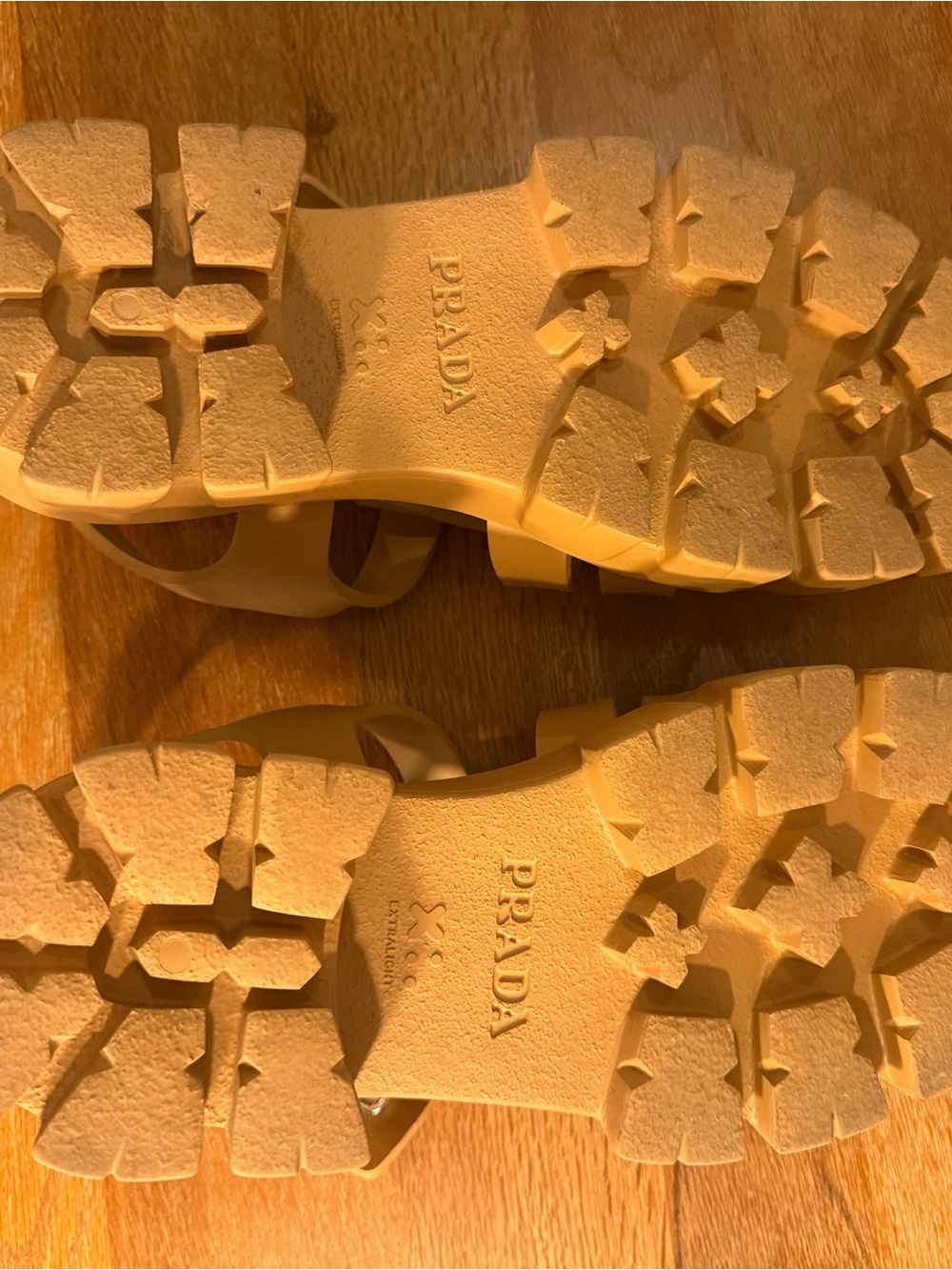 Prada Rubber Monolith sandals - Picture 13 of 13